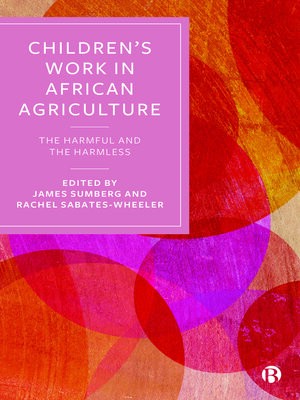 cover image of Children's Work in African Agriculture